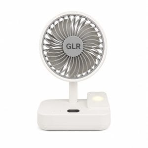 GLR Şarjlı Masaüstü Işıklı Fan HR002