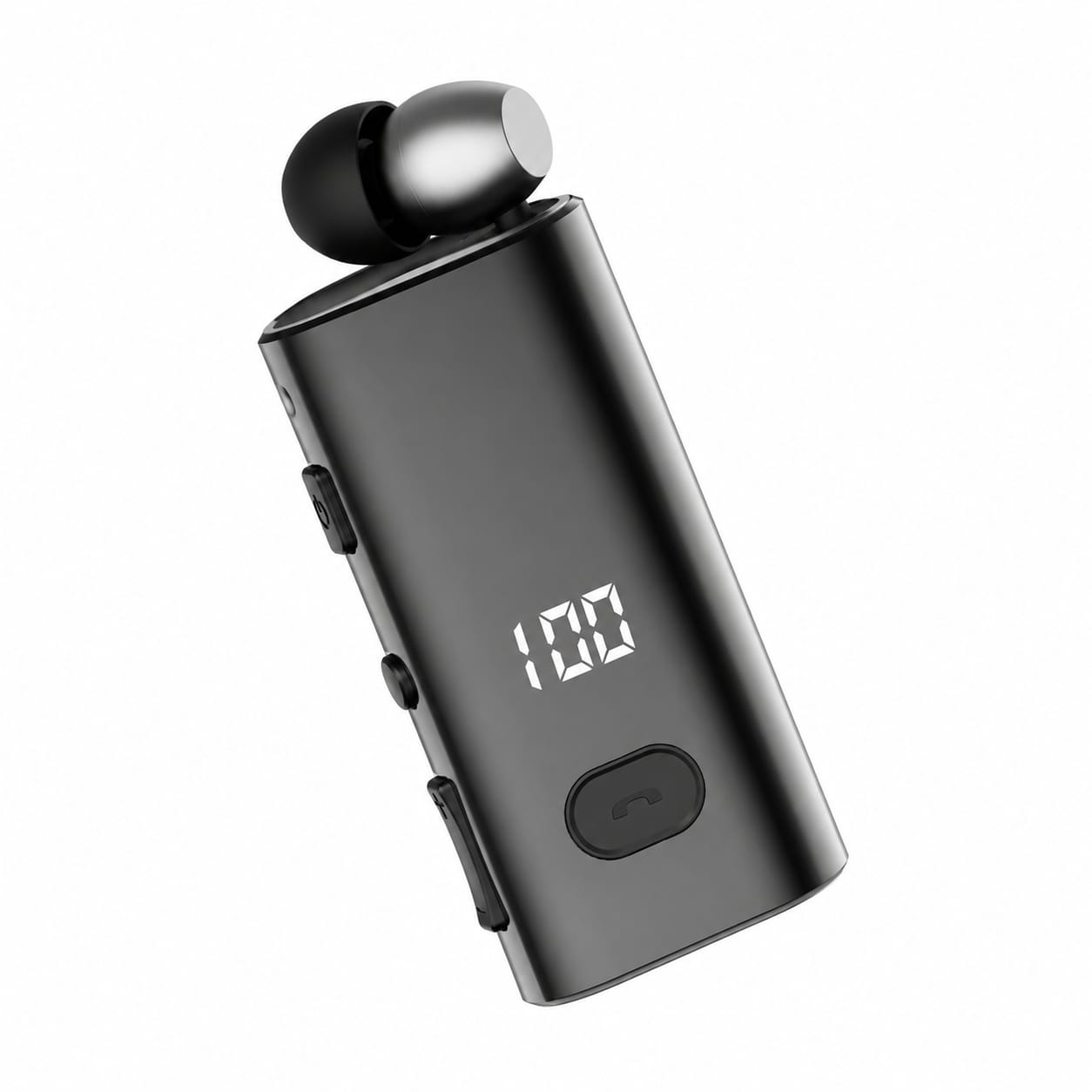 Dunspin DS-F230 Dijital Göstergeli Makaralı Tekli Bluetooth Kulaklık - Görsel 3