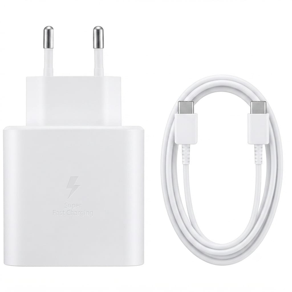 GLR_Tech TRW-388 Type-C 45W Seyahat Hızlı Beyaz Şarj Aleti