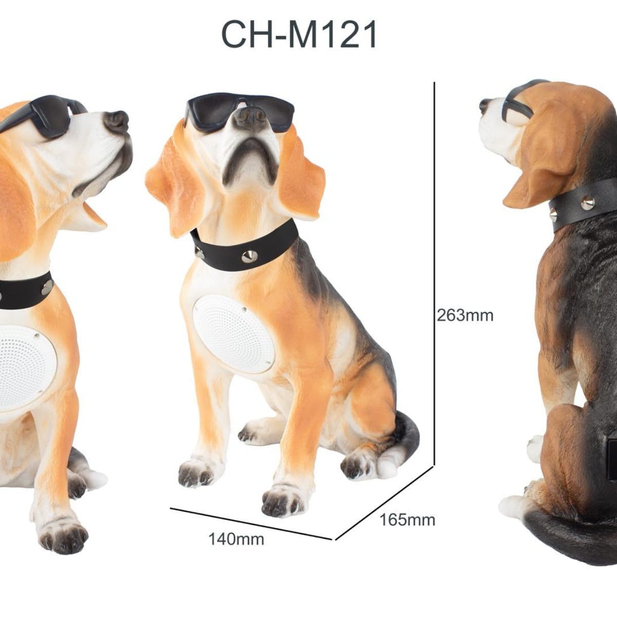 JRL CH-M121 Köpek Tasarımlı Bluetooth Hoparlör - Görsel 3