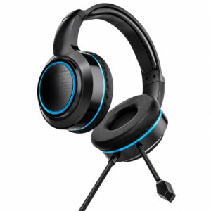 GLR_Tech LS-851 Siyah Mikrofonlu Oyuncu Kulaklığı
