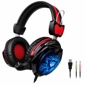 GLR_Tech G800 Siyah Mikrofonlu Oyuncu Kulaklığı