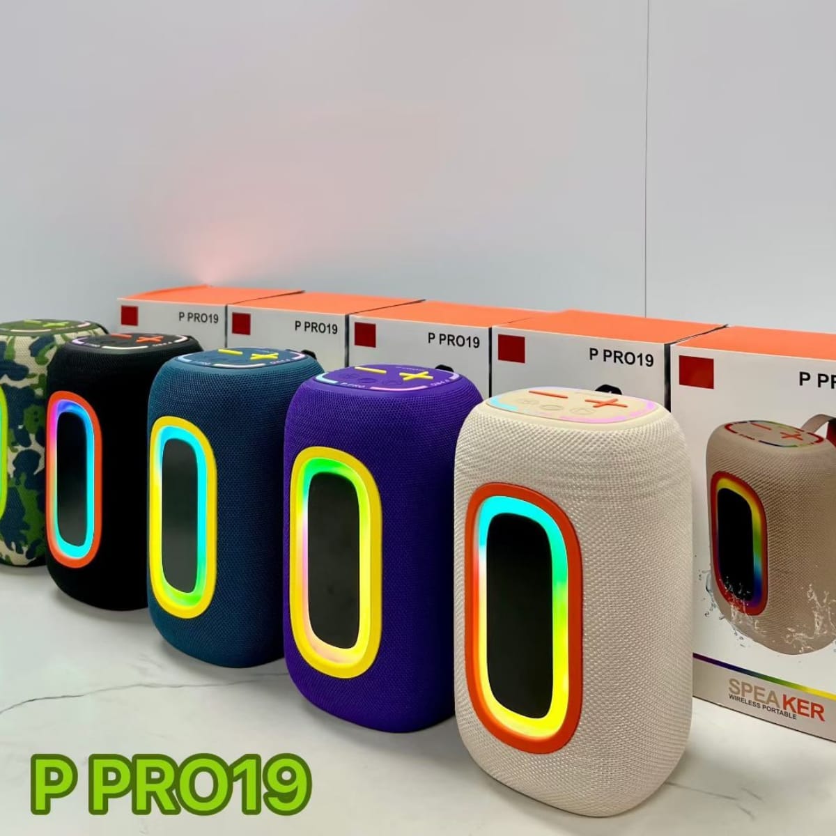JRL P Pro19 Su Geçirmez Taşınabilir Bluetooth Hoparlör - Görsel 2