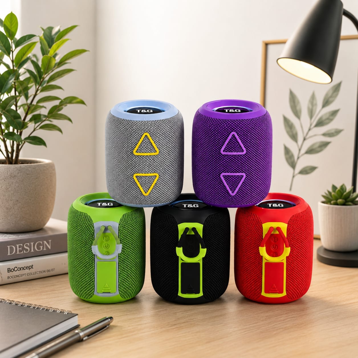 JRL TG-655 Su Geçirmez Taşınabilir Bluetooth Hoparlör - Görsel 2