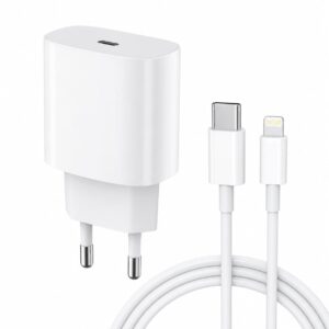 GLR_Tech Type-C to Lightning 20W Seyahat Hızlı Şarj Aleti