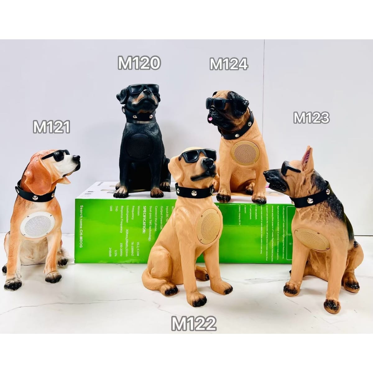 JRL CH-M124 Köpek Tasarımlı Bluetooth Hoparlör - Görsel 3