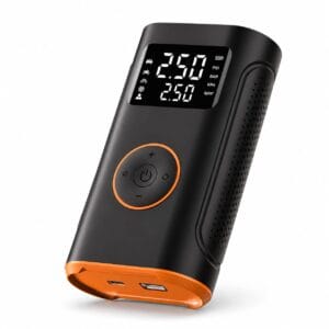 GLR YS002-P Dijital Göstergeli Powerbank ve Lastik Şişirme Pompası