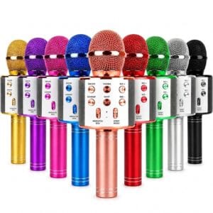 GLR WS-858 Dahili Hoparlörlü Bluetooth Karaoke Mikrofon