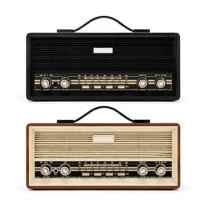 GLR PX-630BT Nostaljik Görünümlü Bluetooth Radyo Hoparlör