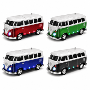 Glr_Tech WS-267 Klasik Minibüs Tasarımlı Bluetooth Hoparlör