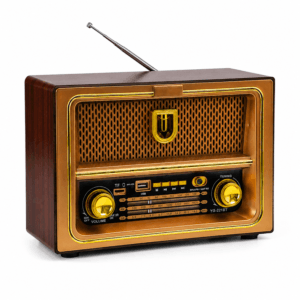 GLR YG-220BT Nostaljik Görünümlü Bluetooth Radyo Hoparlör