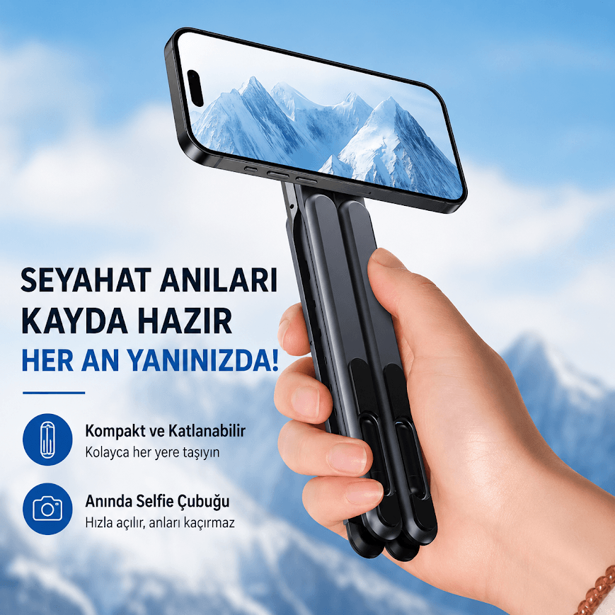 Dunspin CR-B15 Ayarlanabilir Manyetik Özellikli Alüminyum Tablet Telefon Standı - Görsel 4