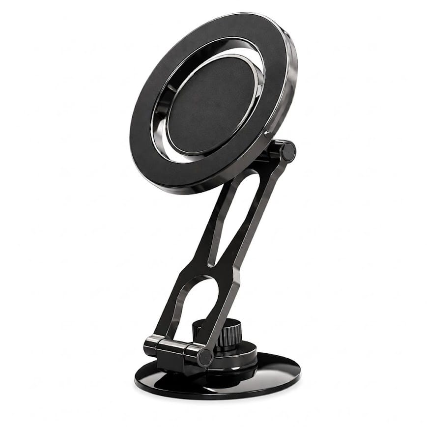 GLR HD-020 MagSafe manyetik katlanabilir metal araç ve masaüstü telefon tutucu stand