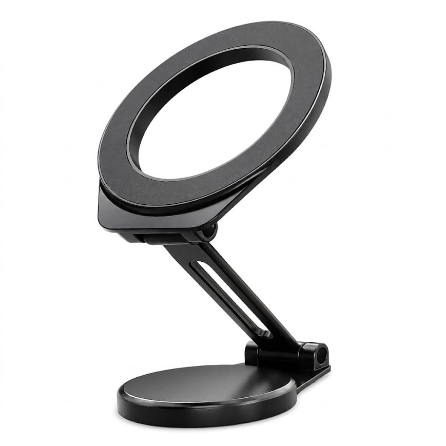 GLR H850 MagSafe manyetik katlanabilir metal araç ve masaüstü telefon tutucu stand