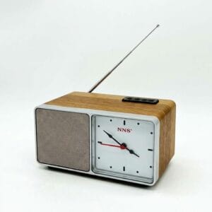 GLR NS-805BT analog saatli nostaljik görünümlü Bluetooth radyo hoparlör