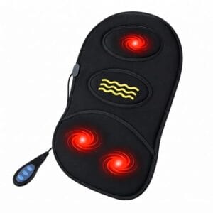 GLR JB-616A ısıtmalı ve titreşimli koltuk tipi sırt masaj pedi