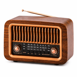GLR NS-6656BT Nostaljik Görünümlü Bluetooth Radyo Hoparlör