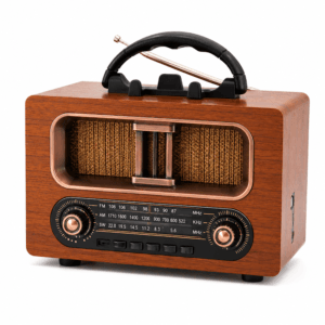 GLR NS-6635BT Nostaljik Görünümlü Bluetooth Radyo Hoparlör