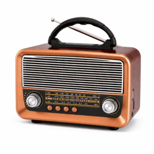 GLR NS-6652BT Nostaljik Görünümlü Bluetooth Radyo Hoparlör