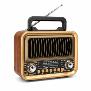 GLR NS-7110BT Nostaljik Görünümlü Bluetooth Radyo Hoparlör