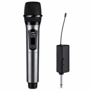 JRL WN-18 El Tipi Kablosuz UHF Mikrofon Seti (Karaoke ve Sahne Mikrofonu)