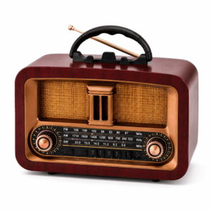 GLR NS-6650BT Nostaljik Görünümlü Bluetooth Radyo Hoparlör
