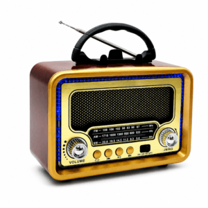 GLR NS-6683BT Nostaljik Görünümlü Bluetooth Radyo Hoparlör