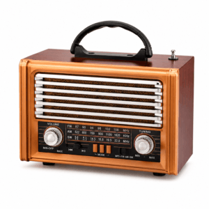 GLR NS-8137BT Nostaljik Görünümlü Bluetooth Radyo Hoparlör