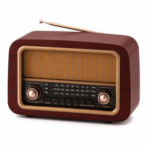 GLR NS-6655BT Nostaljik Görünümlü Bluetooth Radyo Hoparlör