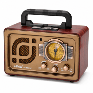 GLR NS-8099BT Nostaljik Görünümlü Bluetooth Radyo Hoparlör