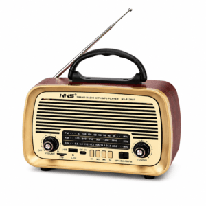 GLR NS-8128BT Nostaljik Görünümlü Bluetooth Radyo Hoparlör