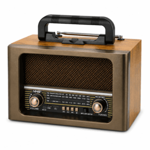 GLR NS-6670BT Nostaljik Görünümlü Bluetooth Radyo Hoparlör