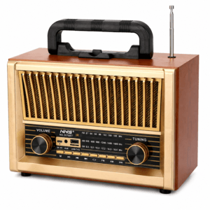 GLR NS-2076BT Nostaljik Görünümlü Bluetooth Radyo Hoparlör