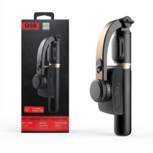 GLR Q08 kumandalı tripod gimbal özellikli selfie çubuğu